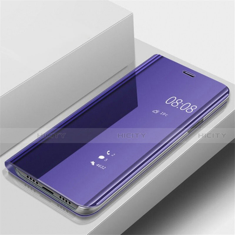 Custodia Portafoglio In Pelle Cover con Supporto Laterale Specchio Cover per Xiaomi Mi A3