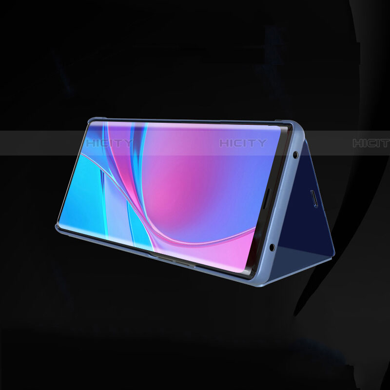 Custodia Portafoglio In Pelle Cover con Supporto Laterale Specchio Cover per Xiaomi Redmi 8