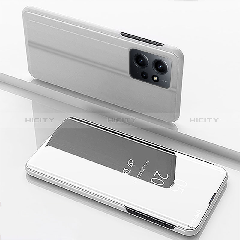 Custodia Portafoglio In Pelle Cover con Supporto Laterale Specchio Cover per Xiaomi Redmi Note 12 4G