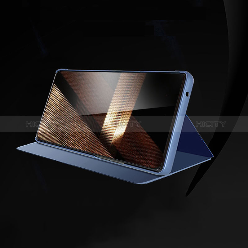 Custodia Portafoglio In Pelle Cover con Supporto Laterale Specchio Cover per Xiaomi Redmi Note 13 5G