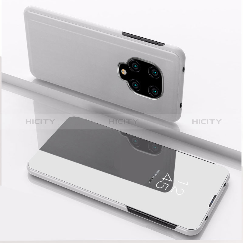 Custodia Portafoglio In Pelle Cover con Supporto Laterale Specchio Cover QH1 per Xiaomi Redmi Note 9S