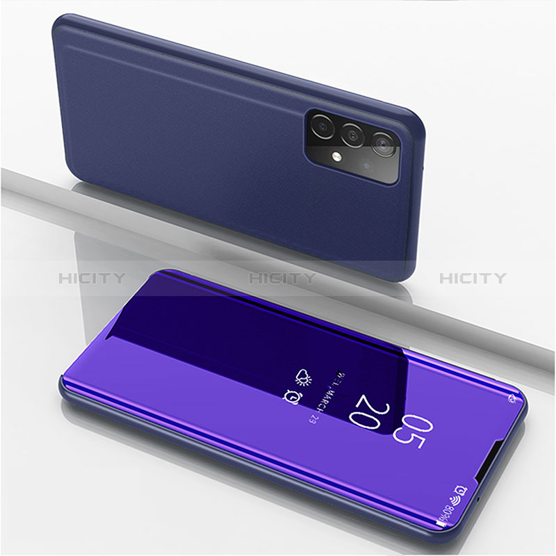 Custodia Portafoglio In Pelle Cover con Supporto Laterale Specchio Cover ZL1 per Samsung Galaxy A52s 5G