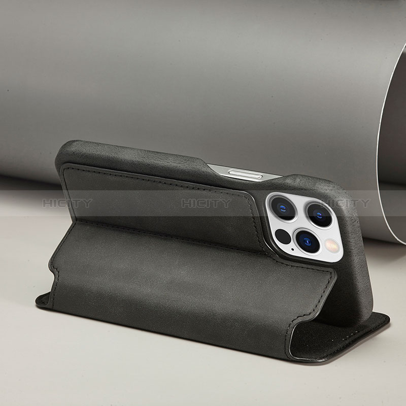 Custodia Portafoglio In Pelle Cover con Supporto LC1 per Apple iPhone 13 Pro