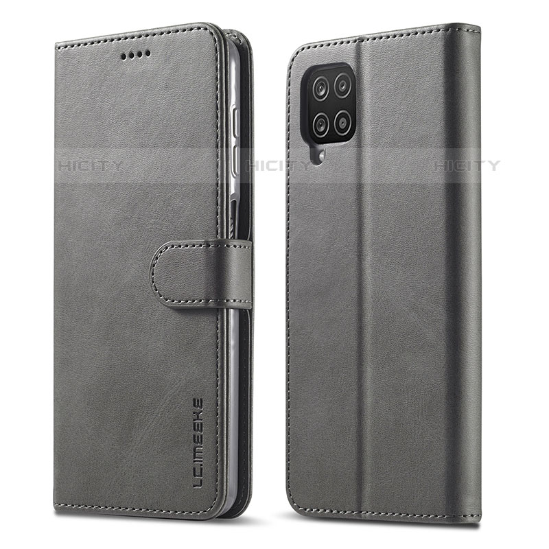 Custodia Portafoglio In Pelle Cover con Supporto LC1 per Samsung Galaxy M32 4G