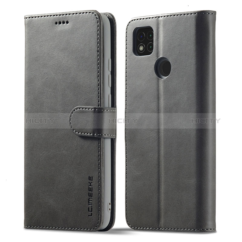 Custodia Portafoglio In Pelle Cover con Supporto LC1 per Xiaomi Redmi 9C