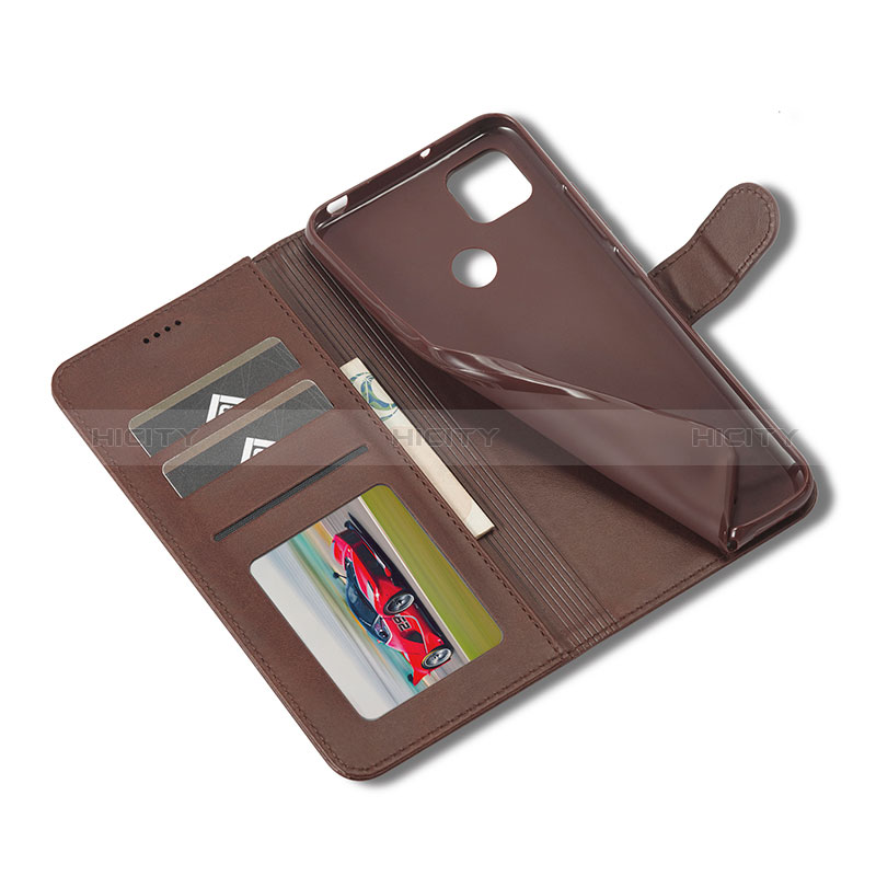 Custodia Portafoglio In Pelle Cover con Supporto LC2 per Xiaomi Redmi 9C NFC