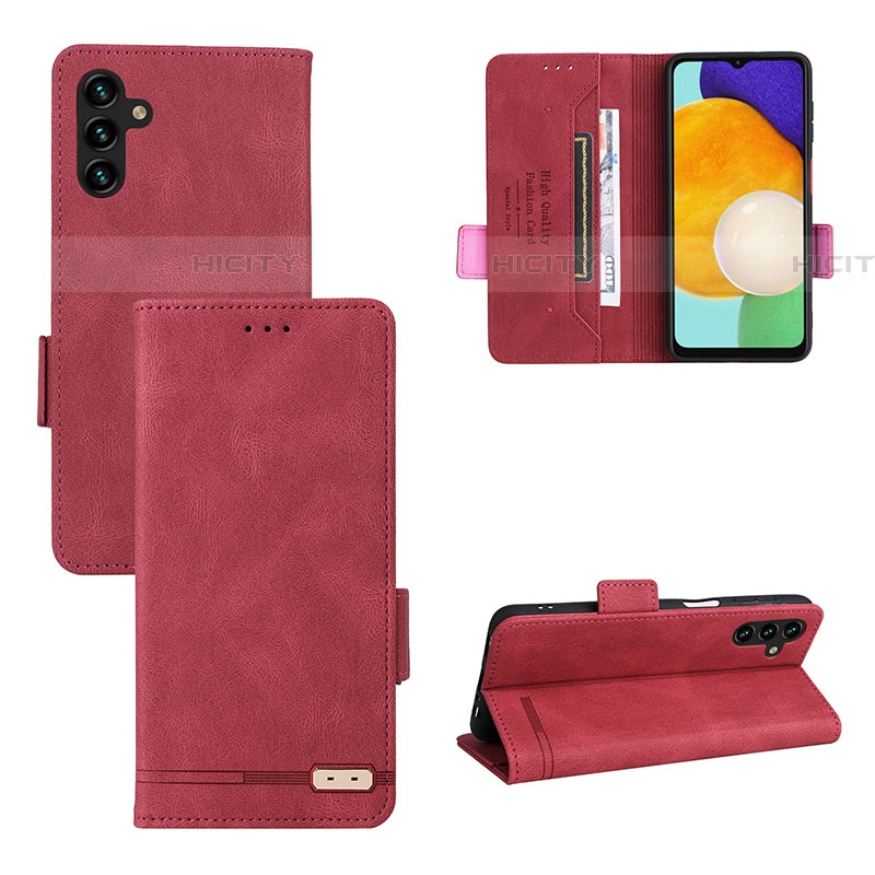 Custodia Portafoglio In Pelle Cover con Supporto LZ3 per Samsung Galaxy A04s