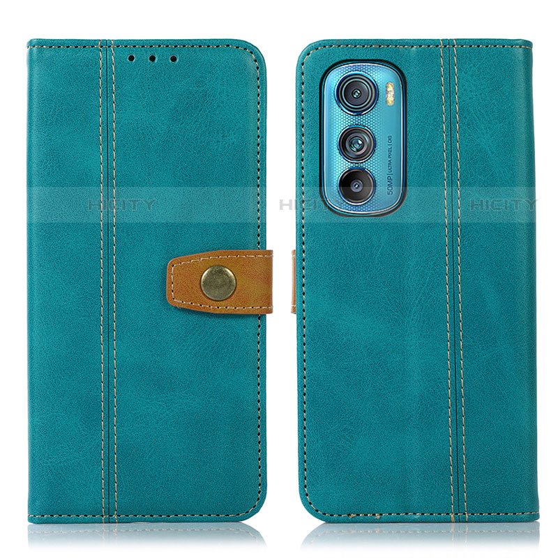 Custodia Portafoglio In Pelle Cover con Supporto M01L per Motorola Moto Edge 30 5G Verde