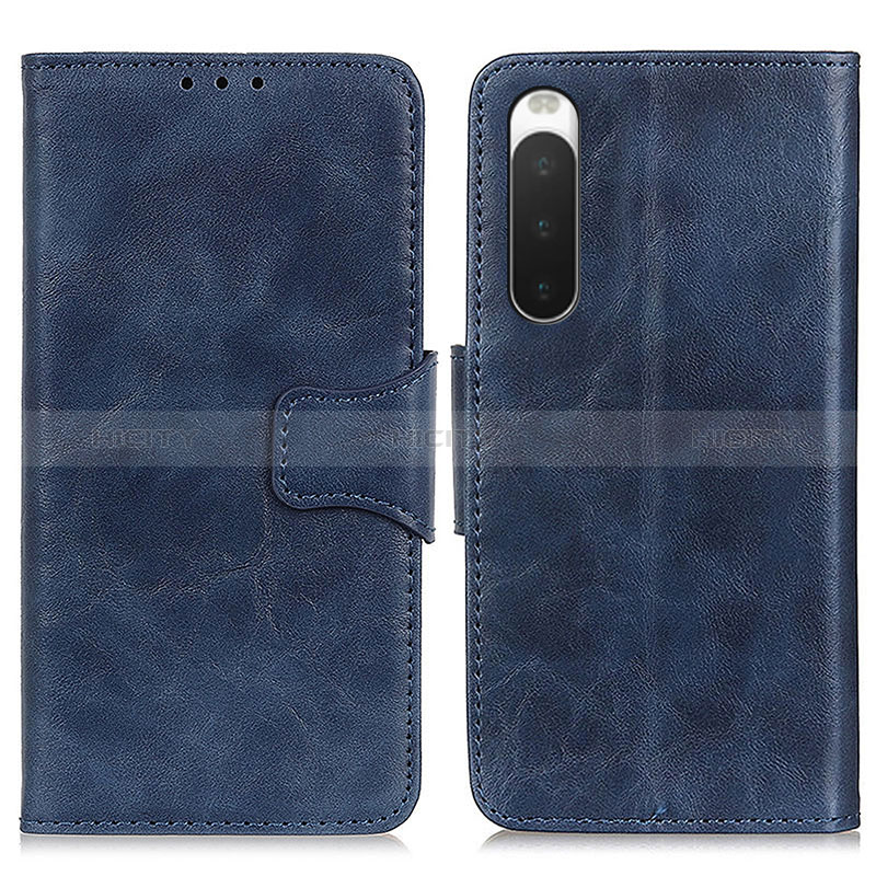 Custodia Portafoglio In Pelle Cover con Supporto M02L per Sony Xperia 10 IV SOG07