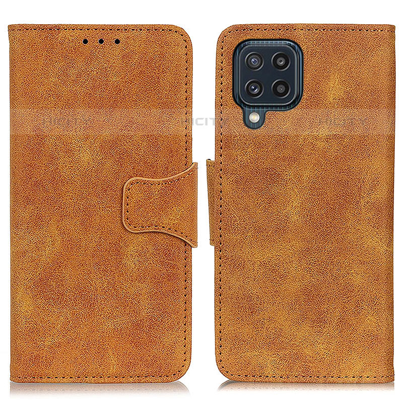 Custodia Portafoglio In Pelle Cover con Supporto M03L per Samsung Galaxy M32 4G Khaki