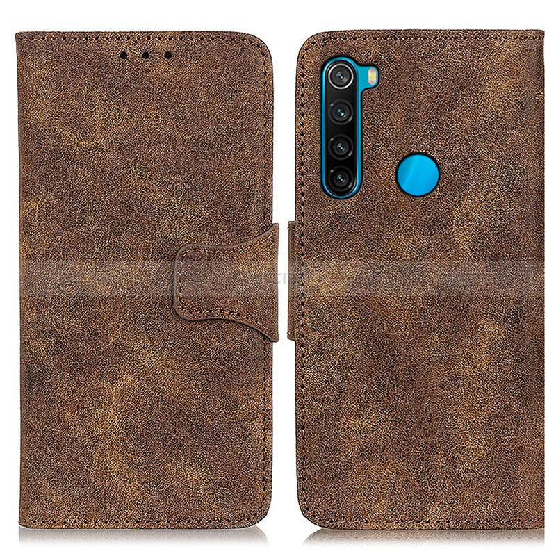 Custodia Portafoglio In Pelle Cover con Supporto M03L per Xiaomi Redmi Note 8 (2021)
