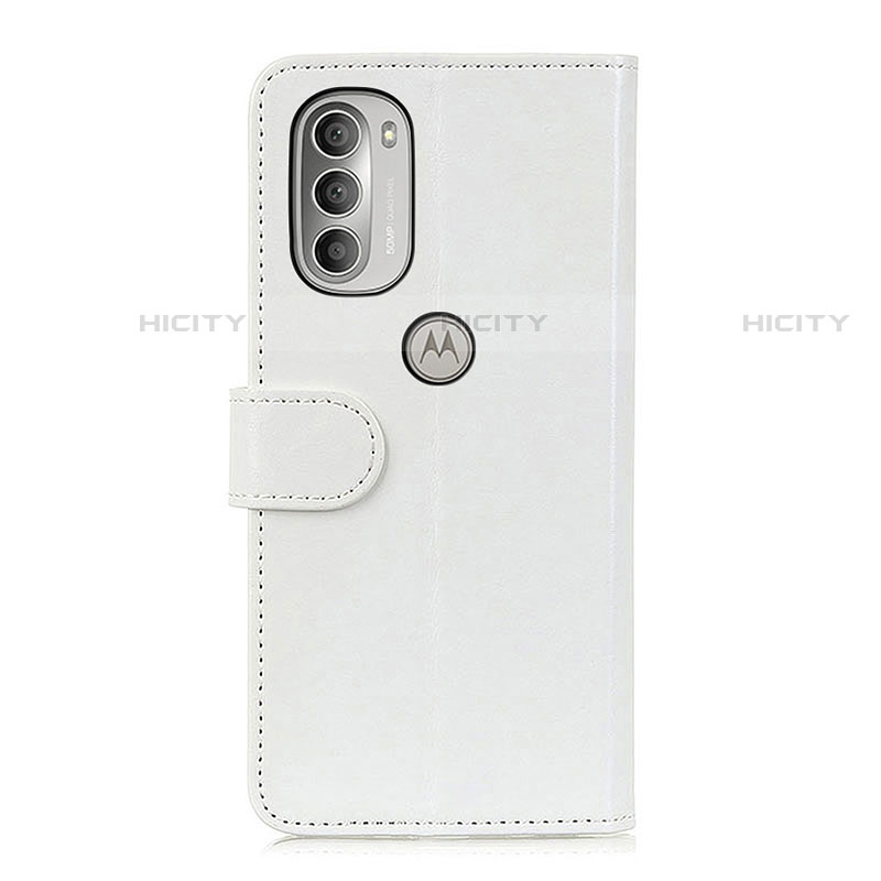 Custodia Portafoglio In Pelle Cover con Supporto M05L per Motorola Moto G51 5G