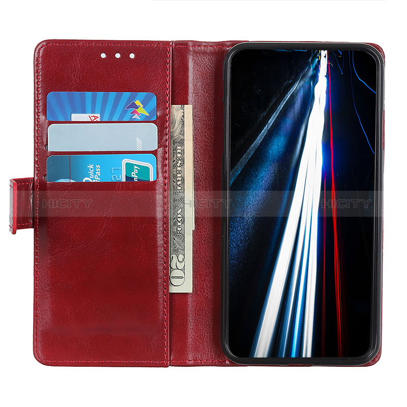 Custodia Portafoglio In Pelle Cover con Supporto M06L per Sony Xperia 1 III