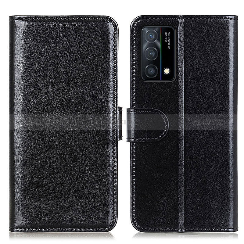 Custodia Portafoglio In Pelle Cover con Supporto M07L per Oppo K9 5G Nero