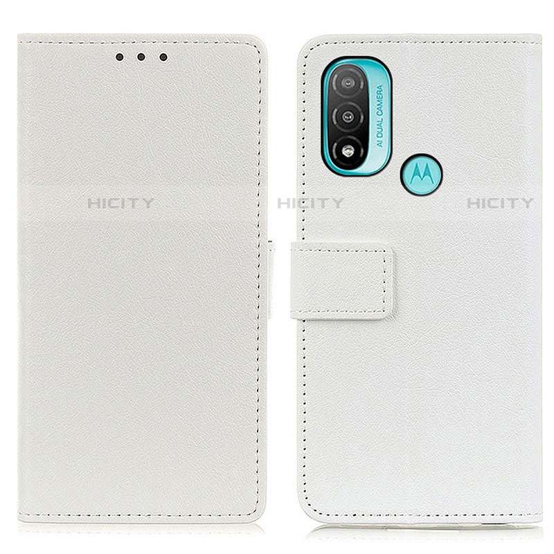 Custodia Portafoglio In Pelle Cover con Supporto M08L per Motorola Moto E30