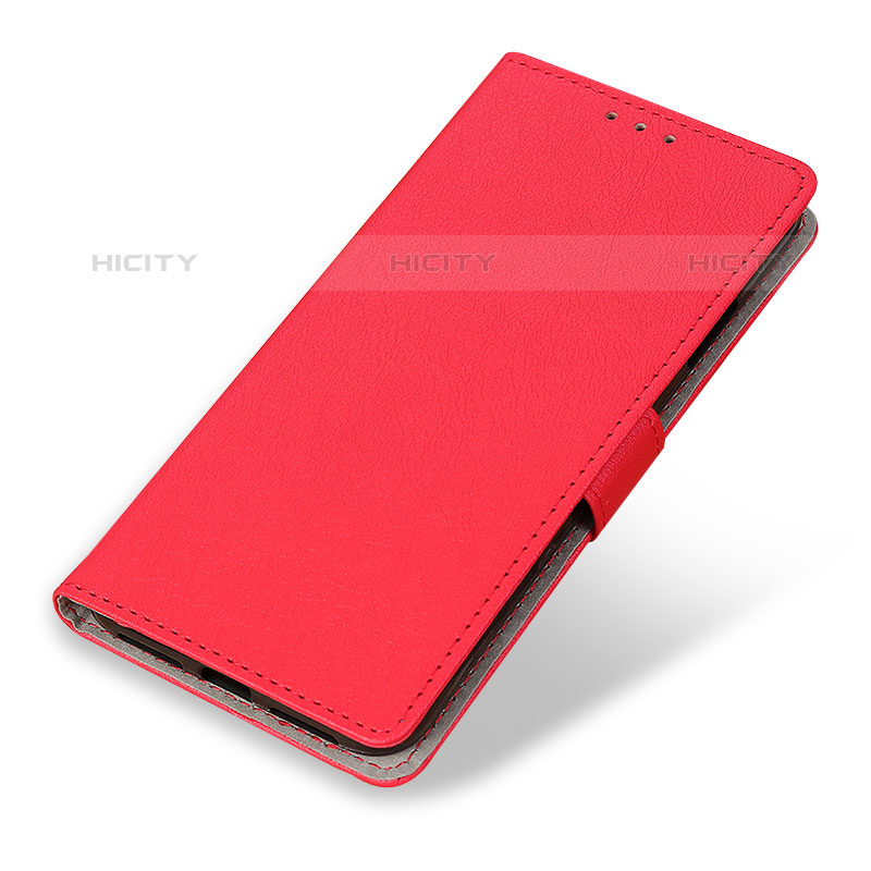 Custodia Portafoglio In Pelle Cover con Supporto M08L per Samsung Galaxy M32 4G Rosso