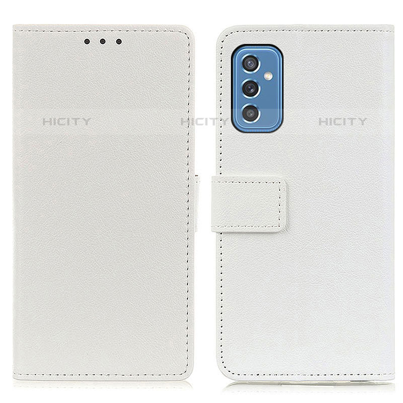Custodia Portafoglio In Pelle Cover con Supporto M08L per Samsung Galaxy M52 5G Bianco