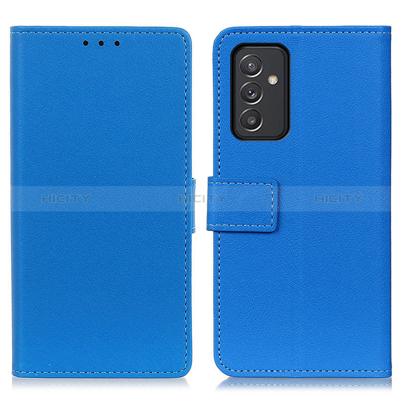 Custodia Portafoglio In Pelle Cover con Supporto M08L per Samsung Galaxy Quantum2 5G Blu