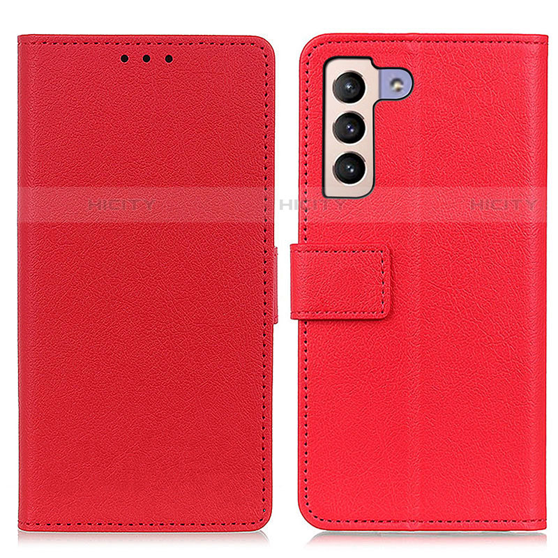 Custodia Portafoglio In Pelle Cover con Supporto M08L per Samsung Galaxy S23 5G Rosso