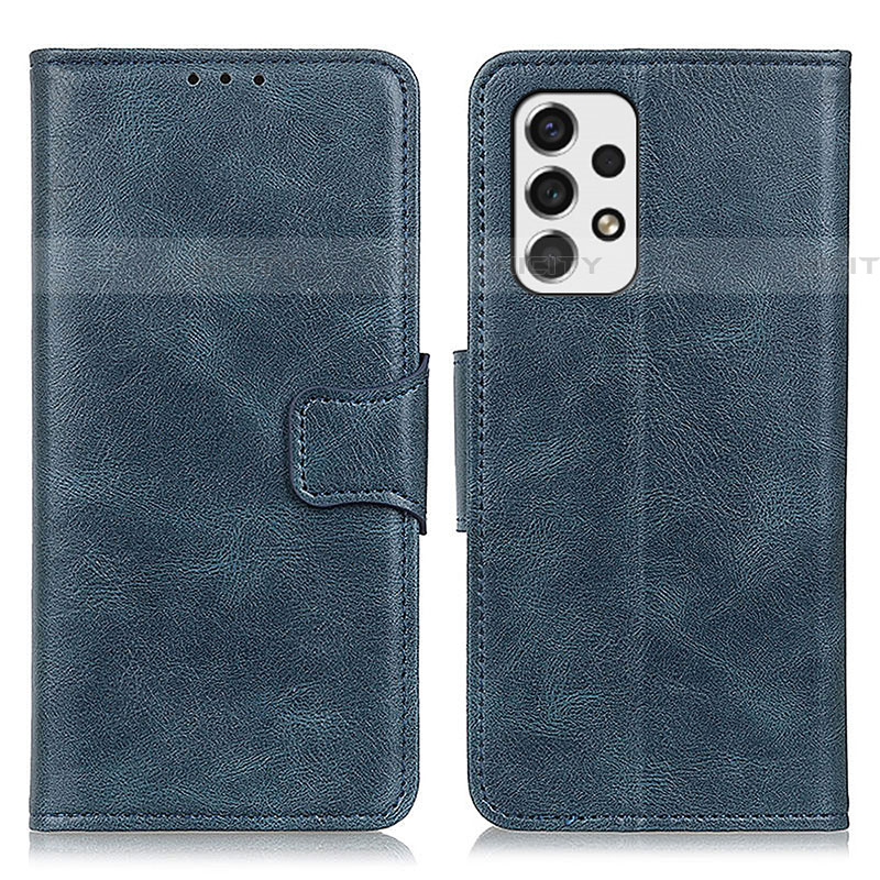 Custodia Portafoglio In Pelle Cover con Supporto M09L per Samsung Galaxy A53 5G Blu