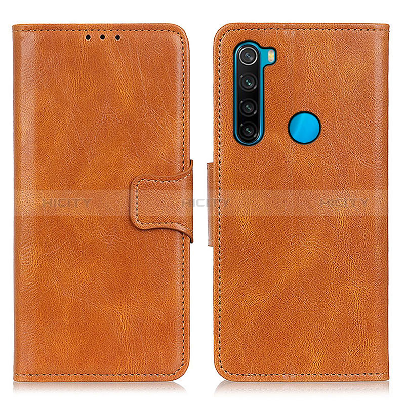 Custodia Portafoglio In Pelle Cover con Supporto M09L per Xiaomi Redmi Note 8 (2021)
