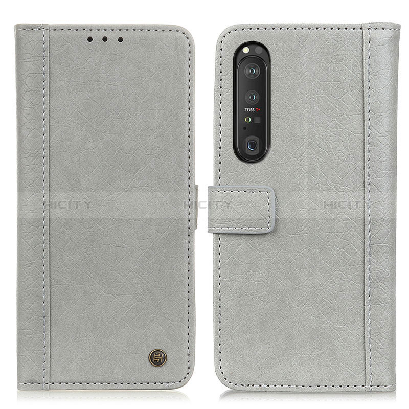 Custodia Portafoglio In Pelle Cover con Supporto M10L per Sony Xperia 1 III
