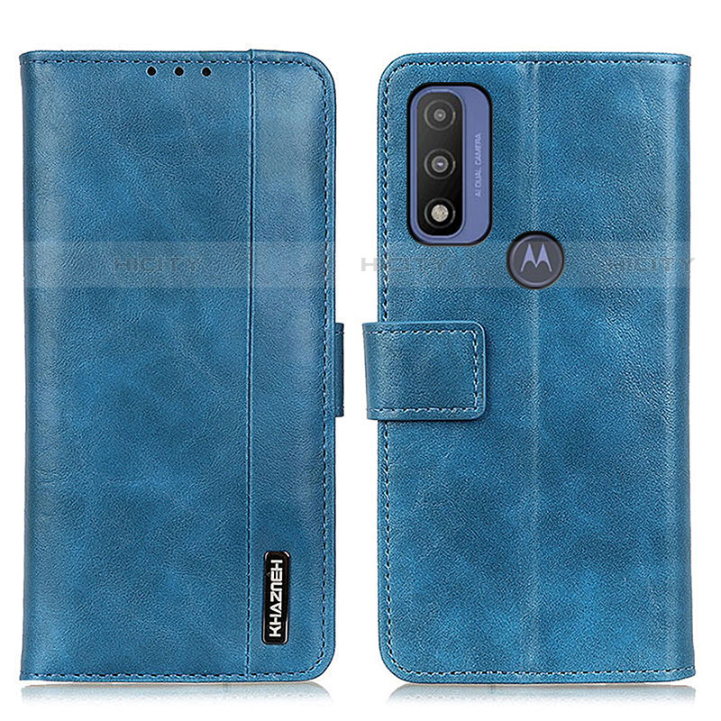 Custodia Portafoglio In Pelle Cover con Supporto M11L per Motorola Moto G Pure Blu