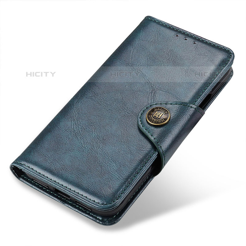 Custodia Portafoglio In Pelle Cover con Supporto M12L per Samsung Galaxy M32 5G Blu
