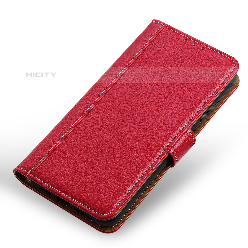 Custodia Portafoglio In Pelle Cover con Supporto M13L per Samsung Galaxy M32 5G Rosso
