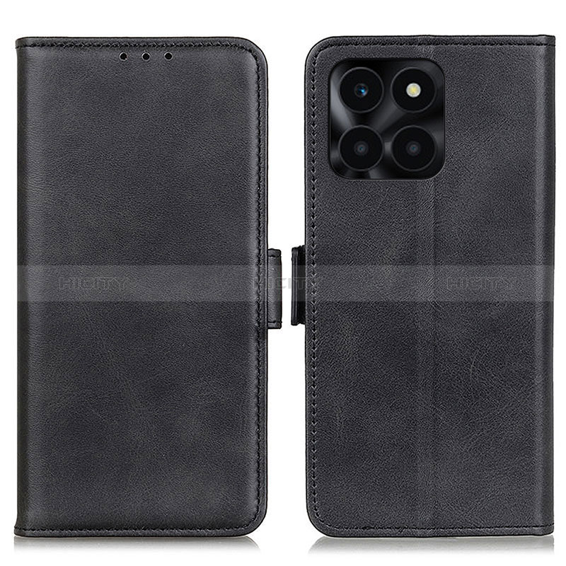 Custodia Portafoglio In Pelle Cover con Supporto M15L per Huawei Honor X8b Nero