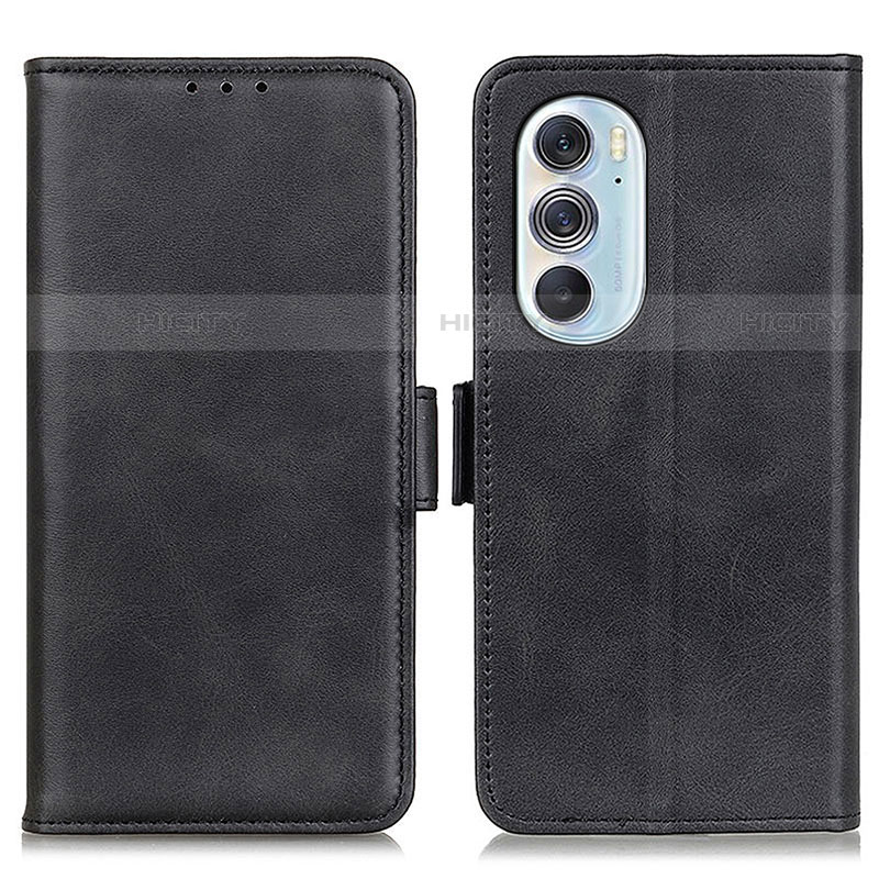 Custodia Portafoglio In Pelle Cover con Supporto M15L per Motorola Moto Edge Plus (2022) 5G Nero