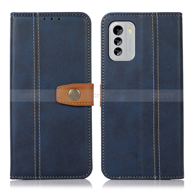 Custodia Portafoglio In Pelle Cover con Supporto M16L per Nokia G60 5G Blu