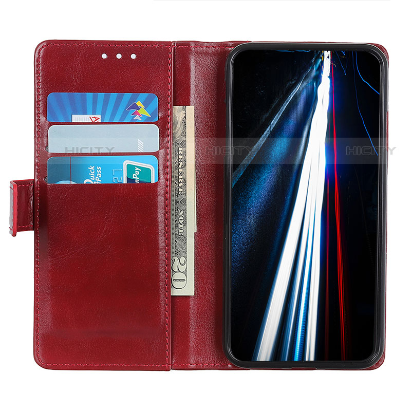 Custodia Portafoglio In Pelle Cover con Supporto M19L per Samsung Galaxy S21 Ultra 5G