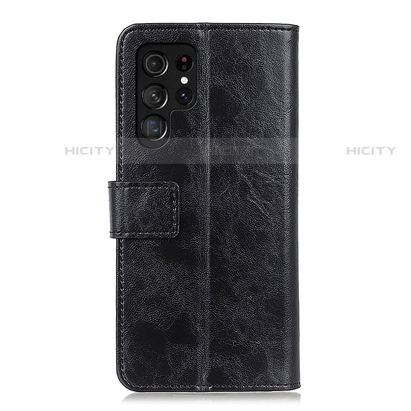 Custodia Portafoglio In Pelle Cover con Supporto M28L per Samsung Galaxy S22 Ultra 5G