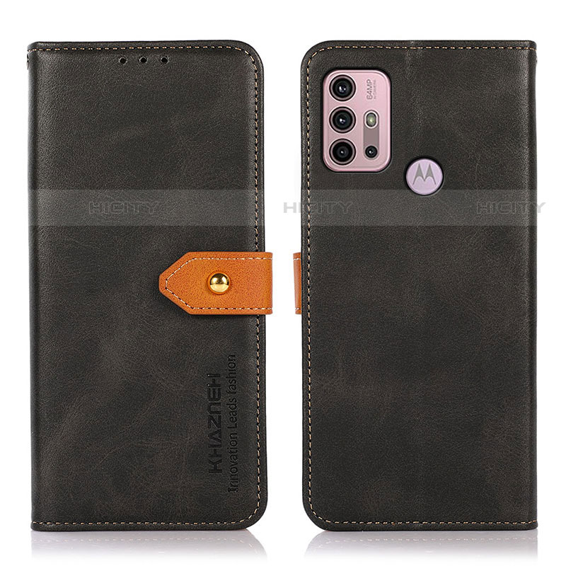 Custodia Portafoglio In Pelle Cover con Supporto N01P per Motorola Moto G20