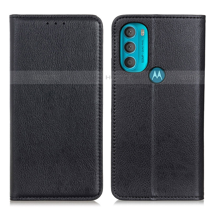 Custodia Portafoglio In Pelle Cover con Supporto N01P per Motorola Moto G71 5G