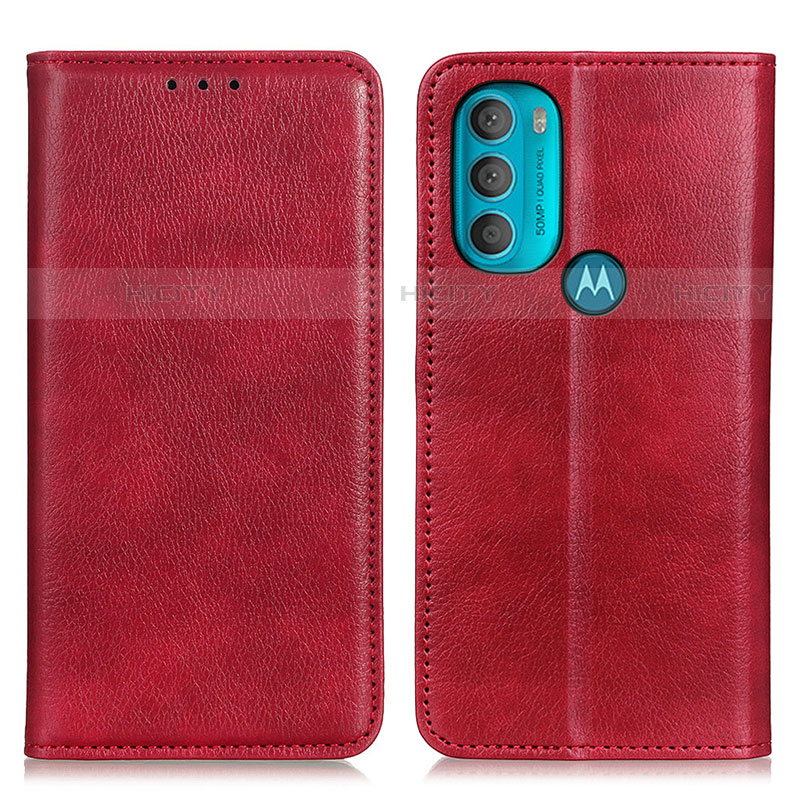 Custodia Portafoglio In Pelle Cover con Supporto N01P per Motorola Moto G71 5G
