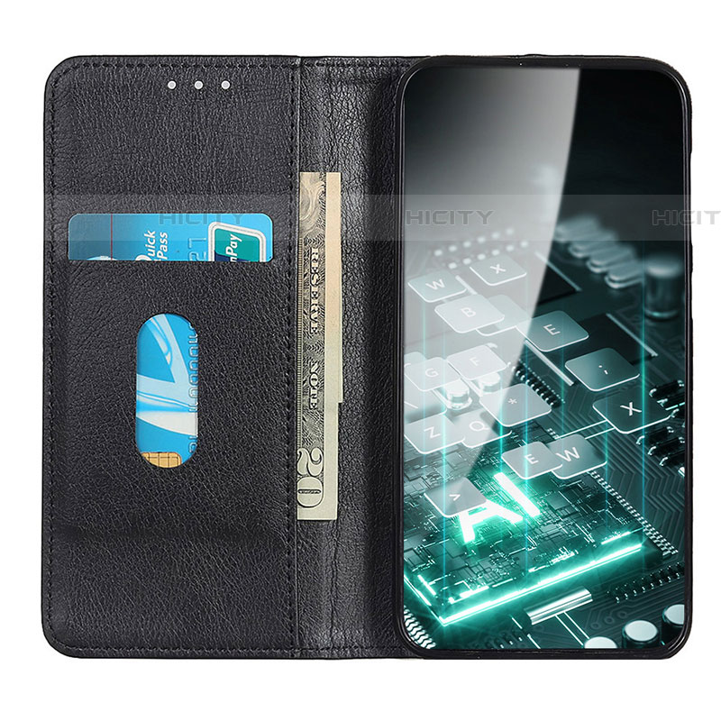 Custodia Portafoglio In Pelle Cover con Supporto N01P per Samsung Galaxy A05s