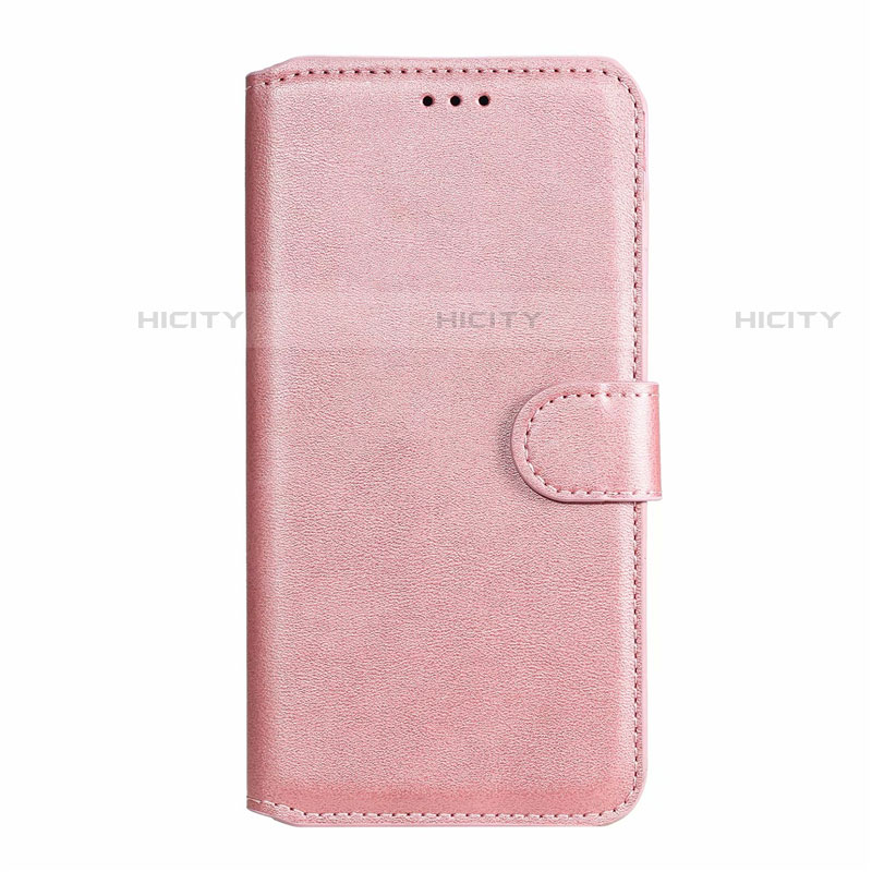 Custodia Portafoglio In Pelle Cover con Supporto N02 per Huawei P40 Pro Oro Rosa