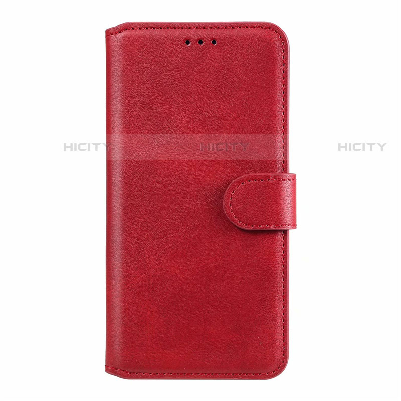 Custodia Portafoglio In Pelle Cover con Supporto N02 per Huawei P40 Pro Rosso