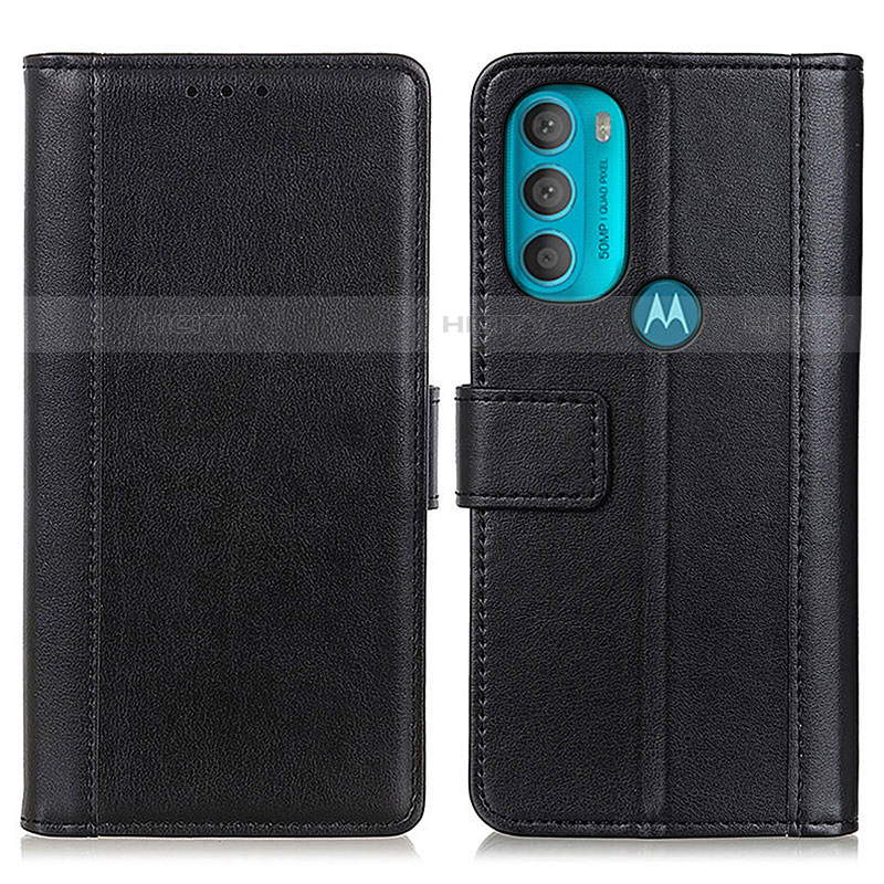 Custodia Portafoglio In Pelle Cover con Supporto N02P per Motorola Moto G71 5G