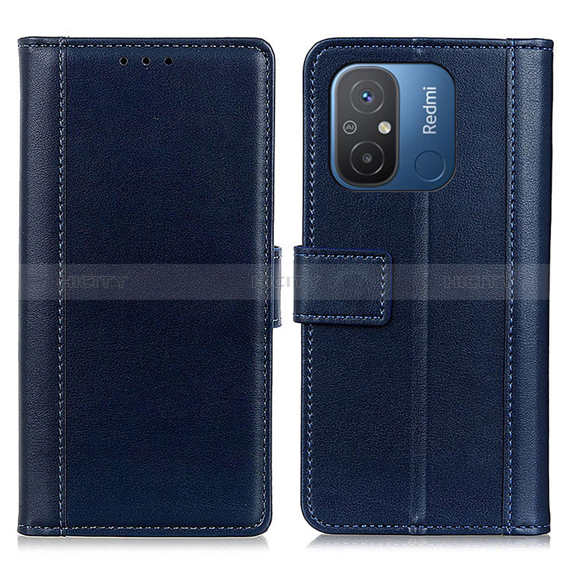 Custodia Portafoglio In Pelle Cover con Supporto N02P per Xiaomi Redmi 12C 4G