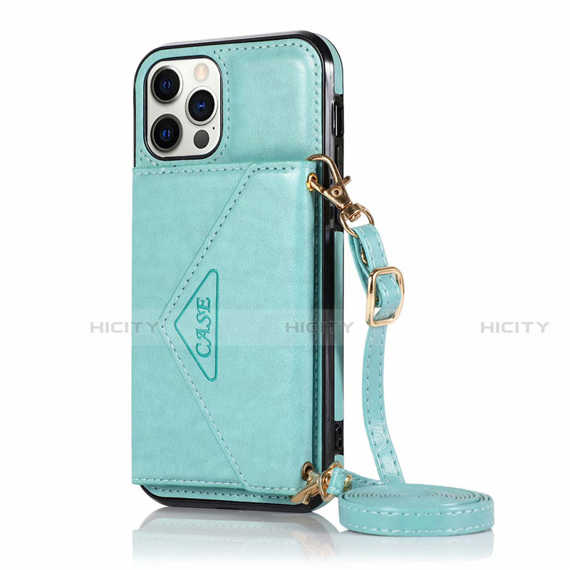 Custodia Portafoglio In Pelle Cover con Supporto N03 per Apple iPhone 12 Pro