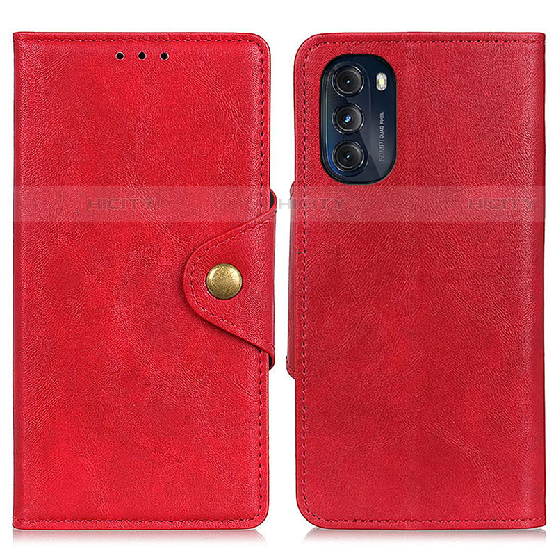 Custodia Portafoglio In Pelle Cover con Supporto N03P per Motorola Moto G 5G (2022)