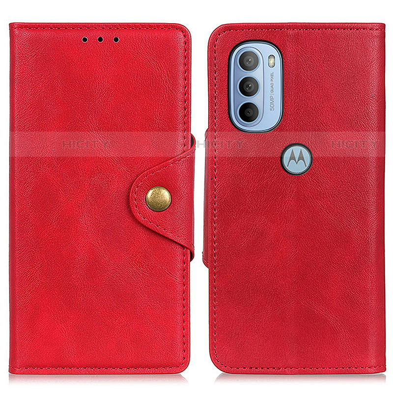 Custodia Portafoglio In Pelle Cover con Supporto N03P per Motorola Moto G41