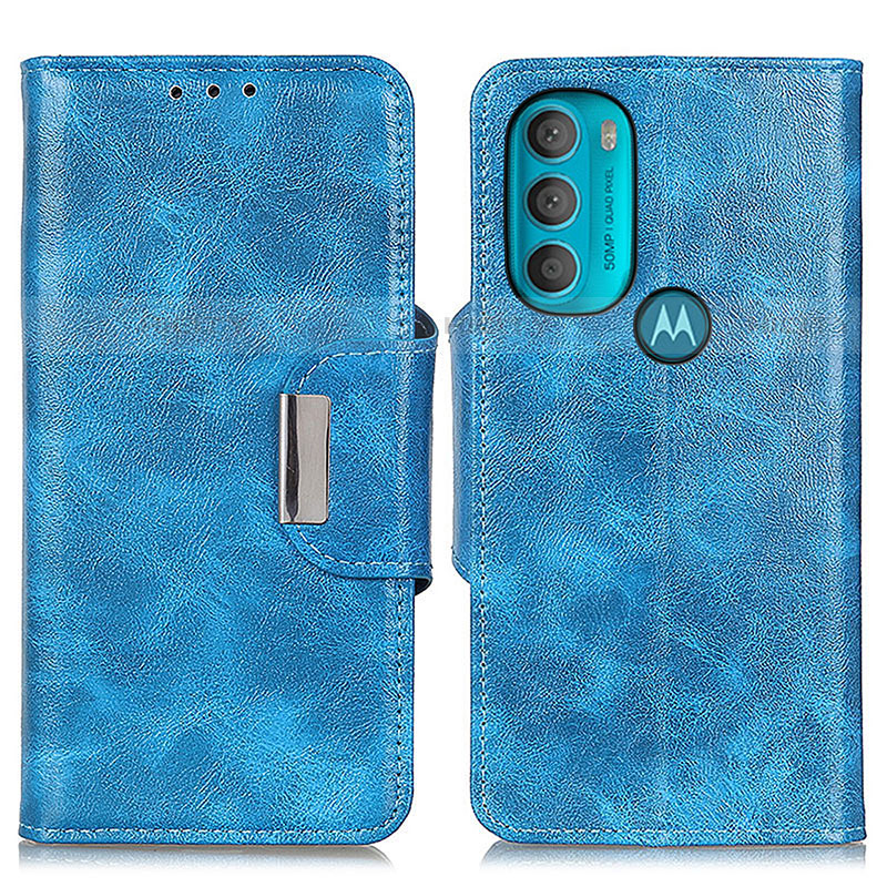 Custodia Portafoglio In Pelle Cover con Supporto N04P per Motorola Moto G71 5G