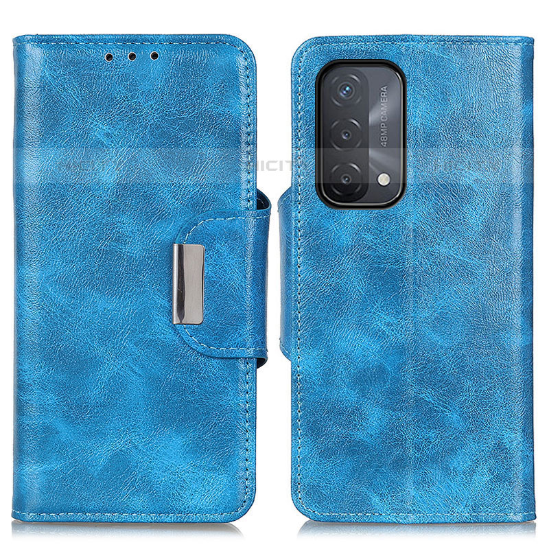 Custodia Portafoglio In Pelle Cover con Supporto N04P per OnePlus Nord N200 5G Cielo Blu