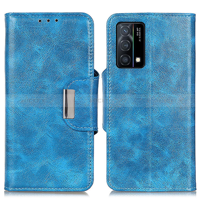 Custodia Portafoglio In Pelle Cover con Supporto N04P per Oppo K9 5G