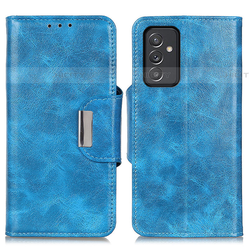Custodia Portafoglio In Pelle Cover con Supporto N04P per Samsung Galaxy A05s Cielo Blu