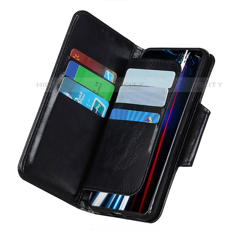 Custodia Portafoglio In Pelle Cover con Supporto N04P per Samsung Galaxy S21 5G
